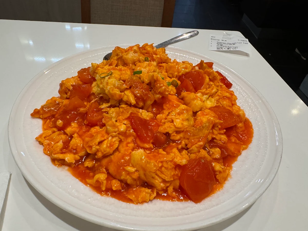 tomato scrambled eggs 西紅柿炒雞蛋